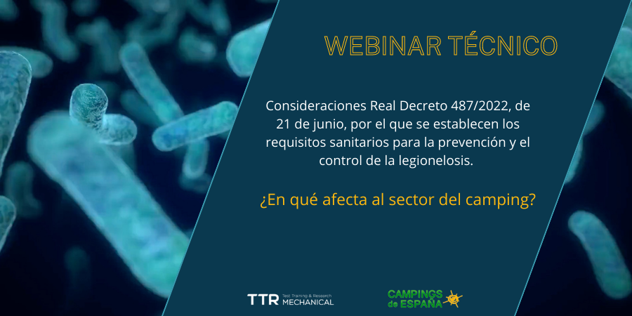 Webinar técnico TTR sector camping