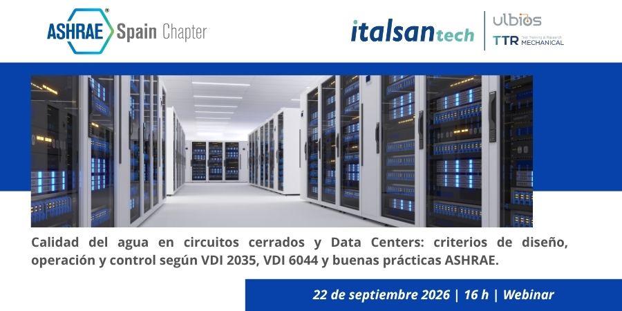 webinar italsantech ttr mechanical ulbios ashrae data centers